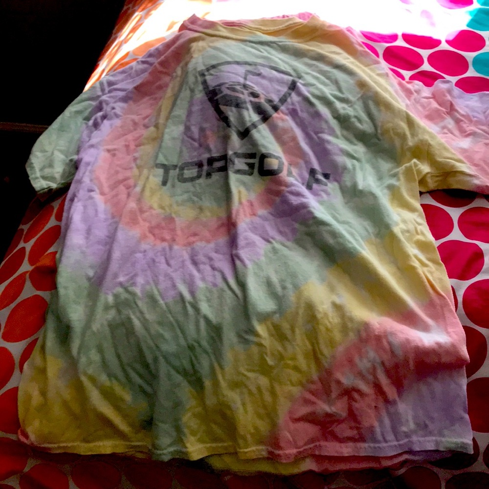Tye Dye Top Golf T-shirt